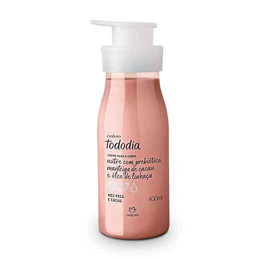 Creme Nutritivo Desodorante para o Corpo Noz Pecã e Cacau Tododia - 400ml