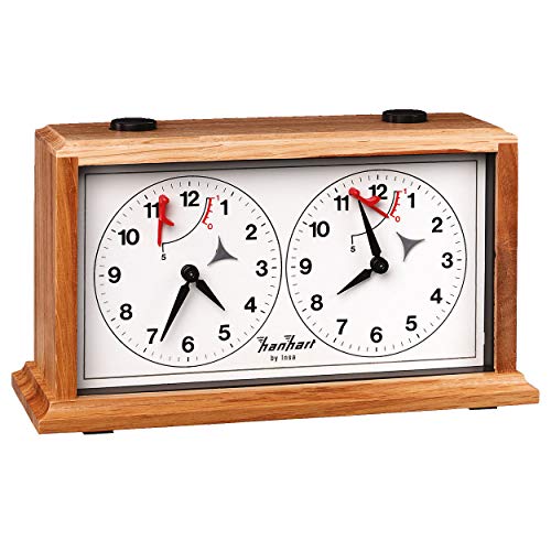 Preisvergleich Produktbild Hanhart Schachuhr aus Holz