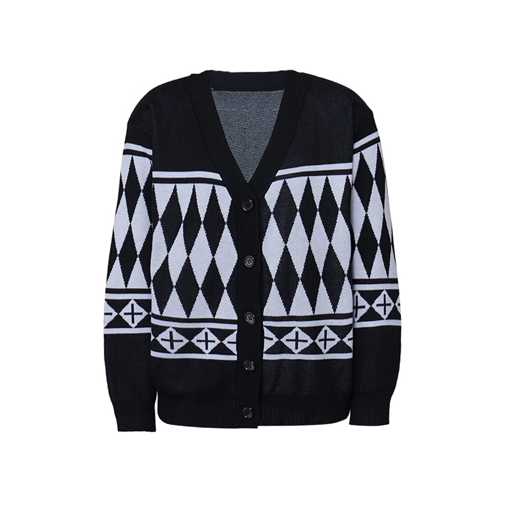 VintageCos Draken Sweater Revengers Costume Button Knit Cardigan Men's Jacket