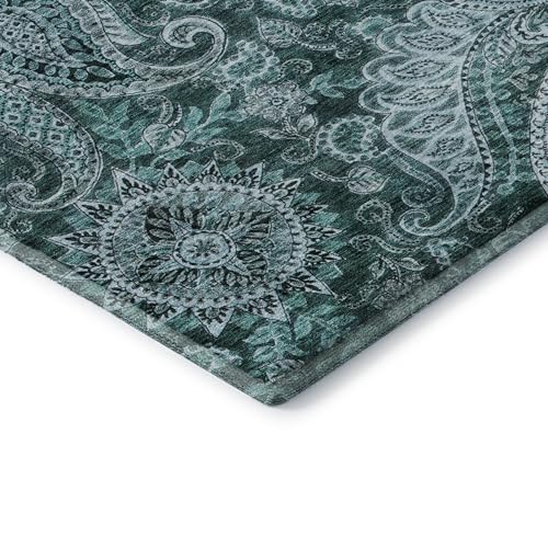 Tapete Addison Rugs Mayfield 5' x 7'6" Teal lavable miniatura 4