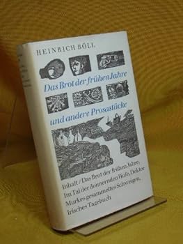 Hardcover Das Brot der frühen Jahre und andere Prosastücke. [German] Book