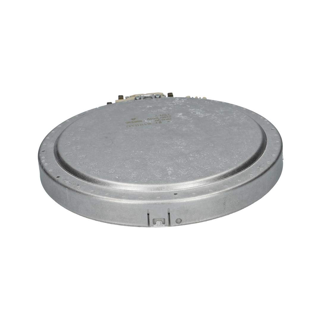 LUTH Premium Profi Parts Strahlheizkörper kompatibel mit EGO 10.51213.432 Zweikreis 210/135mmØ 2200/1000 Watt und 230 Volt für Glaskeramikkochfeld