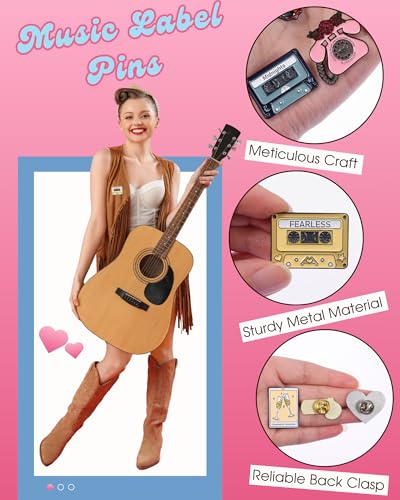 Image of beyonday Creative Singer Pins for Collection Lyrics Album Inspired Brooch Pins for Fans Friendship Brooch Music Lover Enamel Pins on Backpacks Clothes Jeans Hats Concert Gifts for Enthusiasts Women Adults