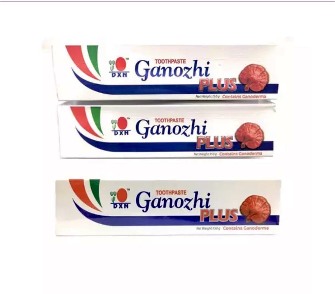 DXN Ganozhi Plus Toothpaste, 150 g (pack of 3)