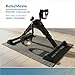PORTENTUM Pedaltrainer für Senioren mit verbesserter Basis und Rutschfester Matte – Faltbar – LCD-Display – Beintrainer im Sitzen für Arme und Beine mit verstellbarem Widerstand als Mini Heimtrainer