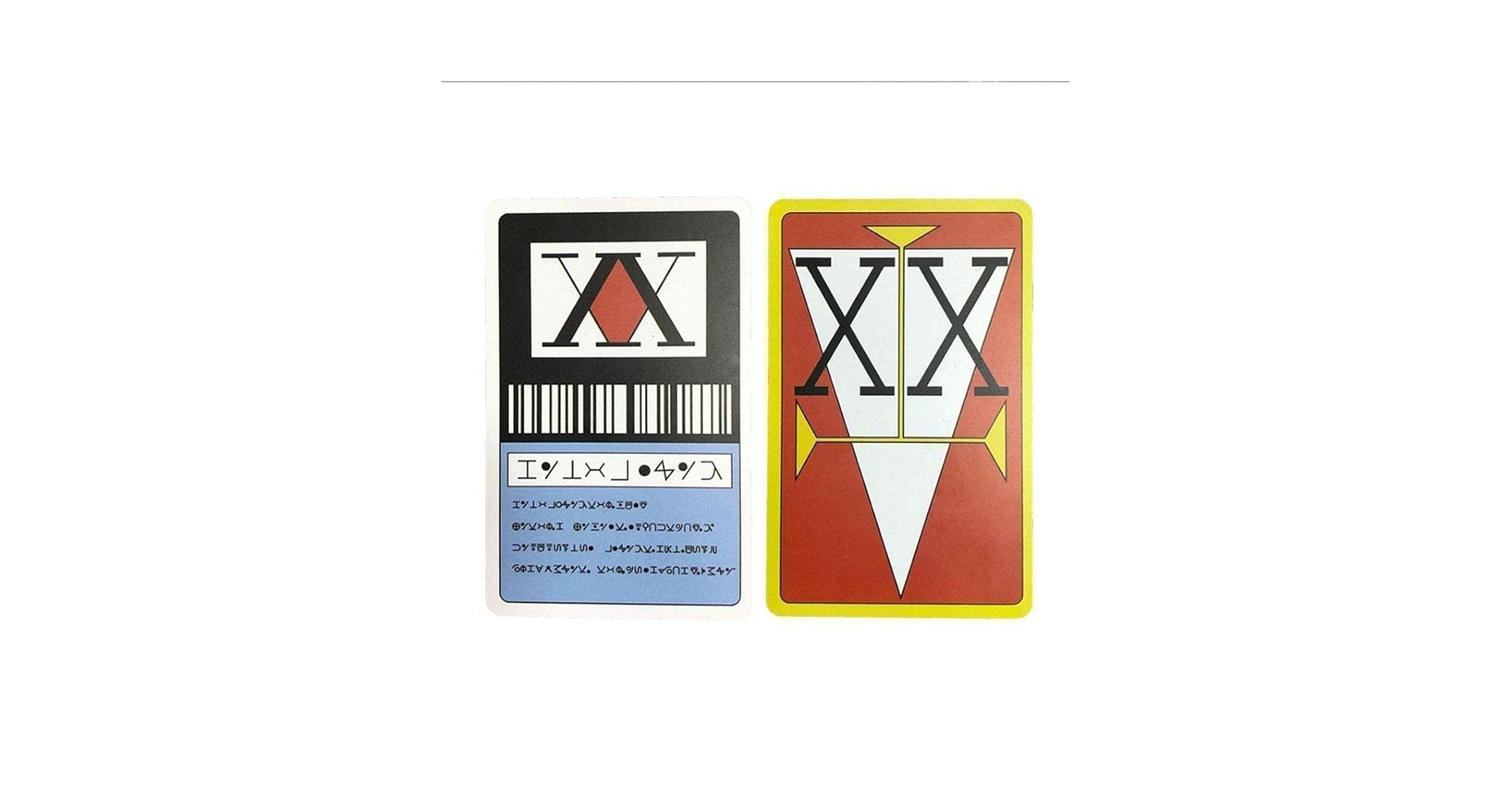 ハンターハンター　初期懸賞品　ハンターライセンス　ヘルスチェックカード ハンターハンター 初期懸賞品 ハンターライセンス ヘルス