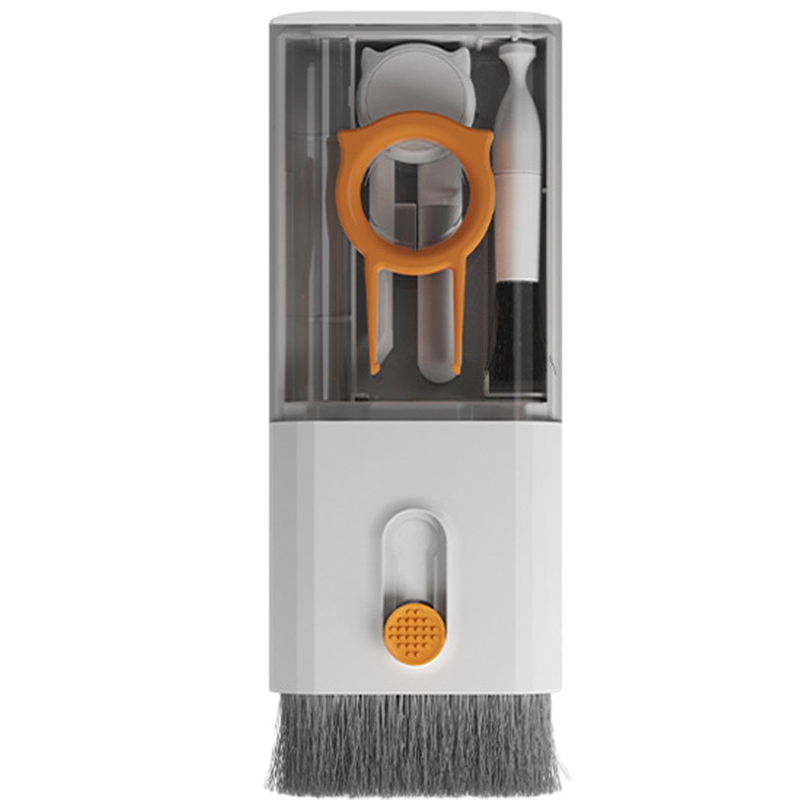 anuky Laptop Brush, Multifunctional Keyboard Cleaner Kit, Exquisite Cleaning Pen Design Electronic Cleaning Brush, Portable Cleaning Brush Set for Earphone, Laptop, Phone & Pc Monitor