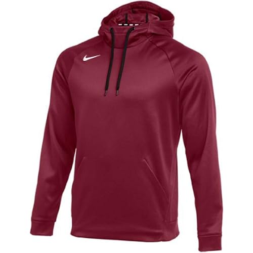 Nike Men's Therma Crew Sweatshirt - Anthracite, Small - Unisex Clothing for Outdoor Enthusiasts