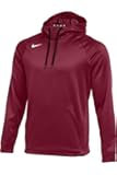 Men's Therma Pullover Hoodie (Cardinal/White, X-Large)
