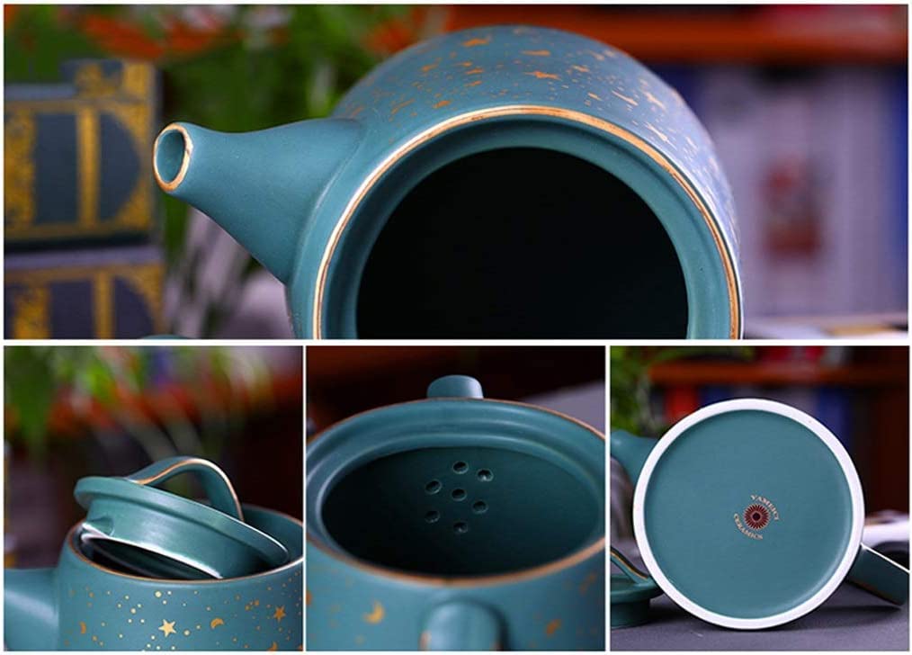 Zestaw Filiżanek Do Herbaty Kawy 8 Sztuk Zestaw Filiżanek Do Herbaty Zestaw Imbryków Z Tacą, Ceramiczny Czajniczek Zestaw Filiżanek Do Kawy Zestaw Do Herbaty Domowej Zestaw Do Kawy