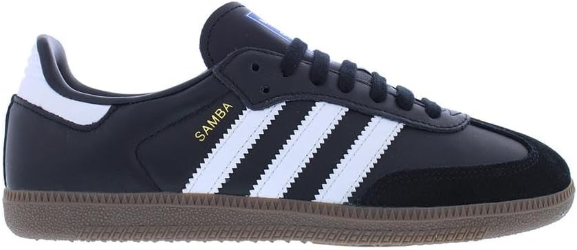 adidas Samba OG Womens Shoes Size 8.5, Color: Core Black/Cloud White/Gum - Image 5
