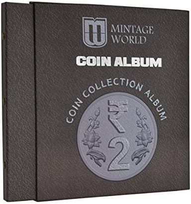 MW MINTAGE WORLD Coin Collection Album for 2 Rupees Definitive Coins