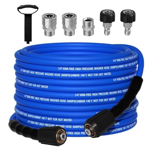 VIVIDWASH 50 ft Kink Resistant Hose