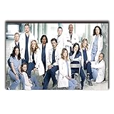 XIHOO Grey's Anatomy TV Series Show Poster for Home Decor Wall Art 11x17inch (28x43cm) Frameless Gift