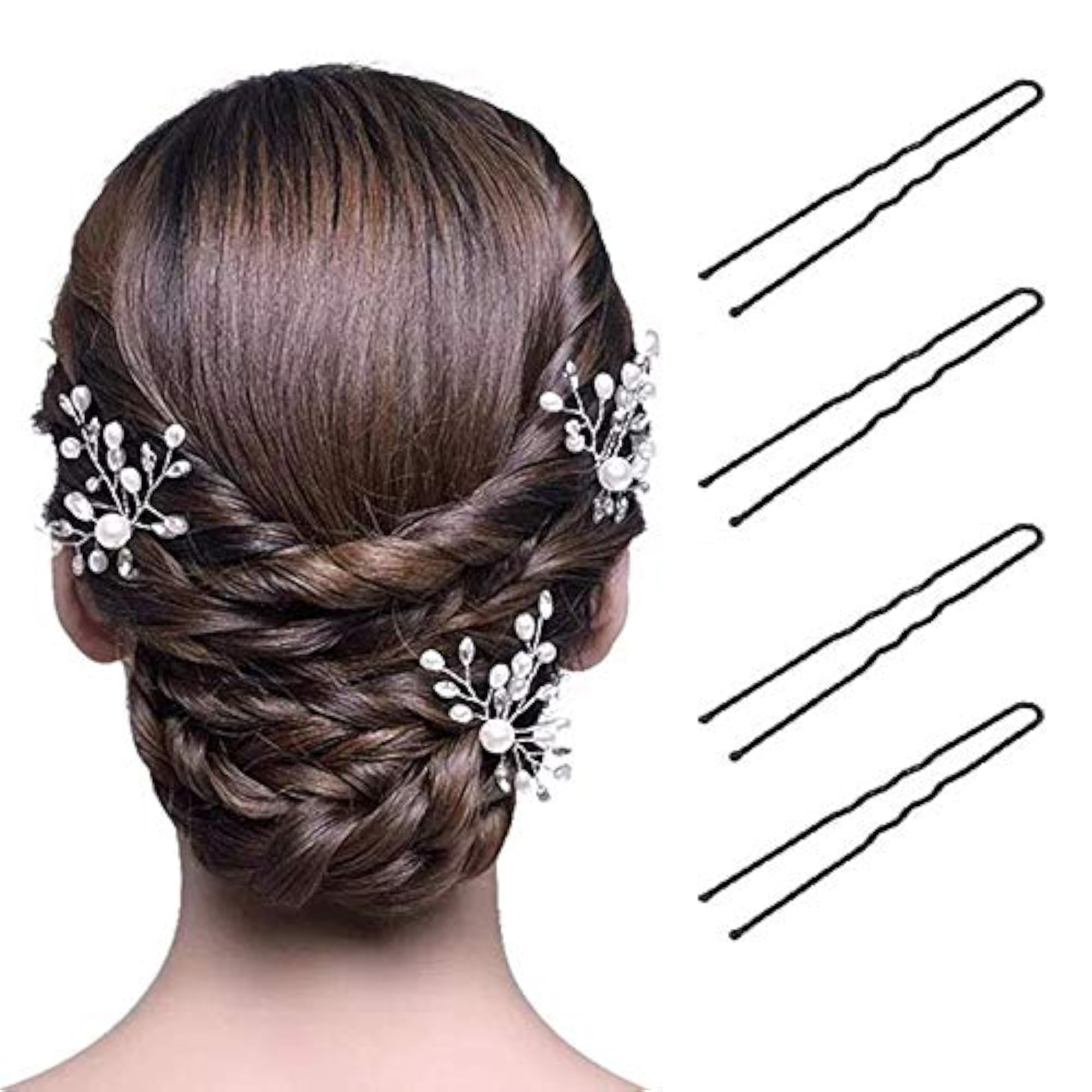 Metal Bobby Pins for Bridal Hairstyle Tools, Hair Accessories