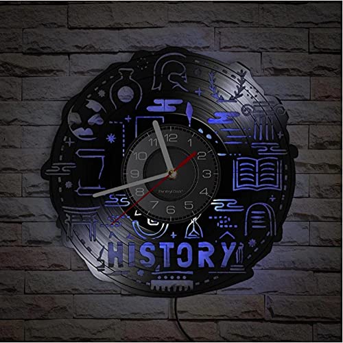 Storia dell'insegnante Letteratura Disco in Vinile Conoscenza della Storia per Il Regalo di apprezzamento dell'insegnante di Classe Scolastica