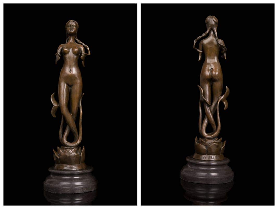 Amazon.co.jp: ブロンズ像 仙女 Pierre Rocheオルセー博物館インテリア
