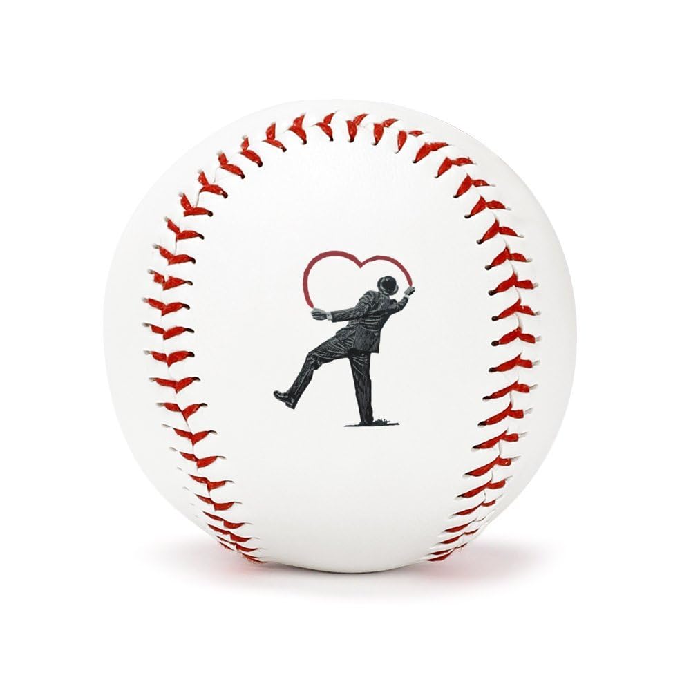 Amazon | バンクシー Banksy ハート野球 ボール 練習球 練習ボール