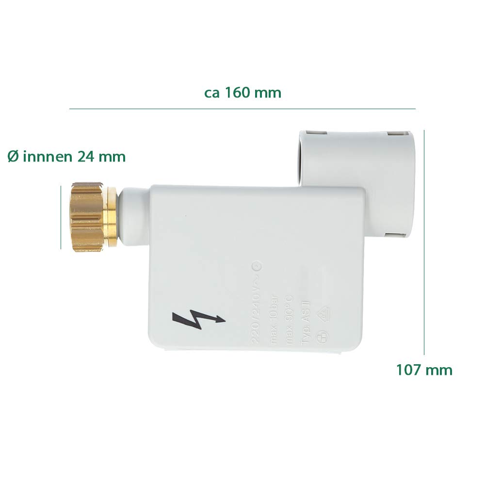 Kenekos Magnetventil passend für Bosch Siemens Auqastop wie 00091058 | Magnetventil für Aquastop-Zulaufschlauch passend für viele Bosch und Siemens Geschirrspüler. Alternative zu 00091058.