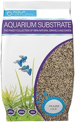 Aqua Natural 10 Pound Prairie Sand Substrate for Aquariums, Nurseries and Terrariums