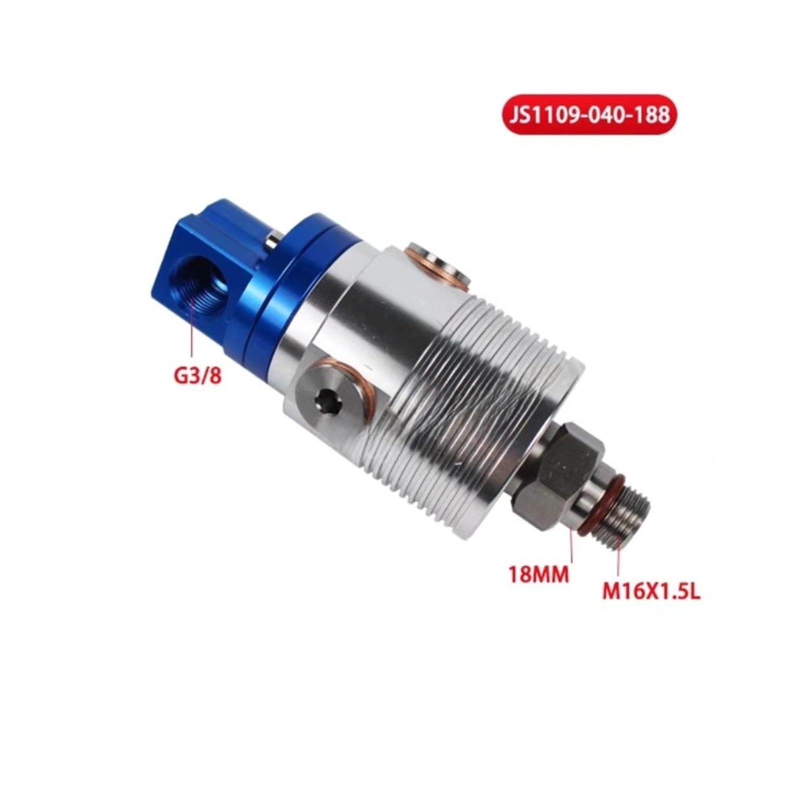 Broche de Machine-Outil à Grande Vitesse de 15000 TR/Min et Joint Rotatif pneumatique for Trou Profond 902-121-188, 1109-020-188(1109-021-188)