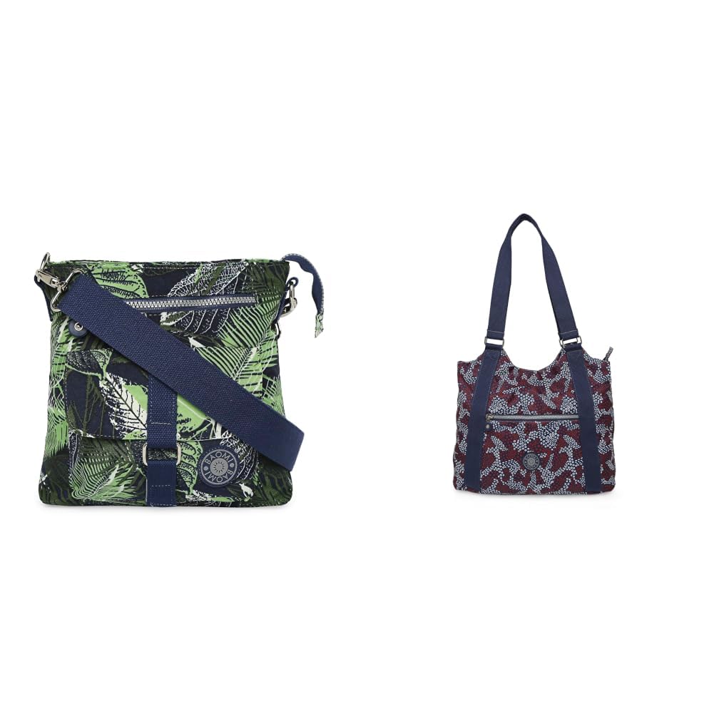 CRINKLE Range Blue & Green Soft One Size Shoulder Bag + Crinkle Range Blue & Red Soft One Size Handbag-image-18