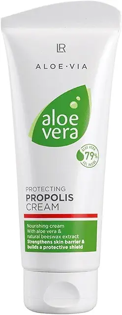 Crème à l'aloe vera et propolis - Soin hydratant pour peaux sèches et abîmées