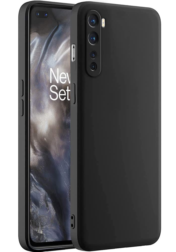 Casotec Back Cover for OnePlus Nord | Full Camera Protection | Liquid Silicon Case | Flexible Bumper Case for OnePlus Nord (Black) (B0BGQ64B2V) Amazon Price History, Amazon Price Tracker