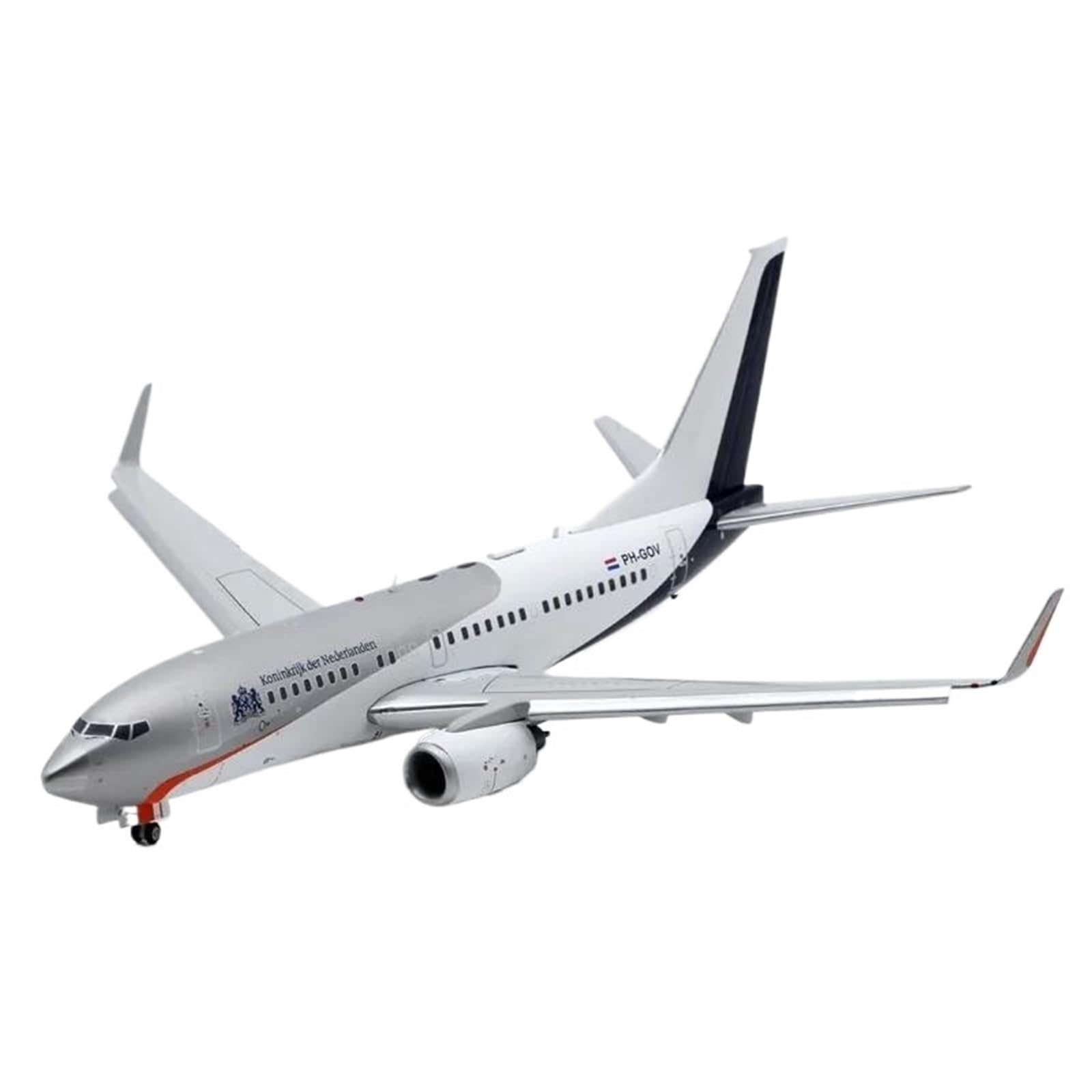 Avión 737-700BBJ holandés a escala 1:200 réplica coleccionable PH-Gov 8