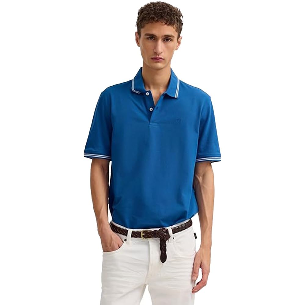 bugatti Polo Uomo in 100% Cotone Piquét 15001e