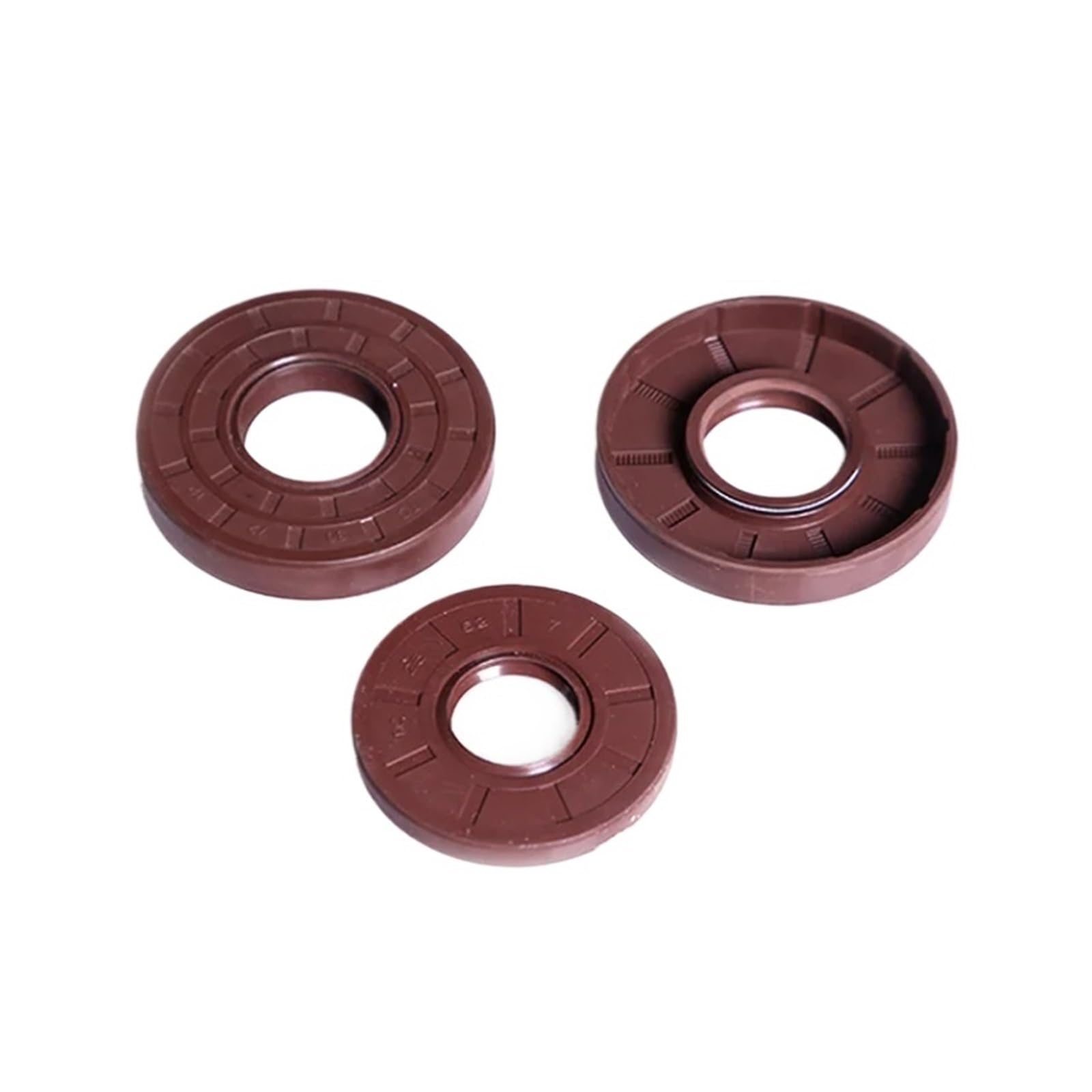 UWUKCJOKQ 1pcs Fluorine Rubber Oil Seal with Iron Skeleton Framework Rotary Shaft Lip TC Double ID*OD*THK ID 5-15MM(8X14X5)