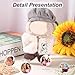17cm Doll Clothes Set (No Doll) – Outfit with Hat & Overalls, Handmade Accessories for Mini Dolls, OB11-Compatible Dress-Up Gift (Hunter)