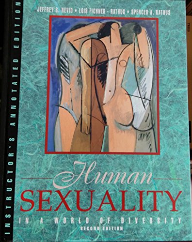 Human Sexuality in a World of Diversity 0205164072 Book Cover