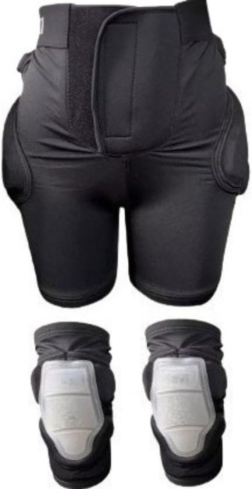 スキーヒッププロテクターパンツ インナーウェア スキー転倒防止パッド レディース アイススケート/スノーボード用 ヒップパッド