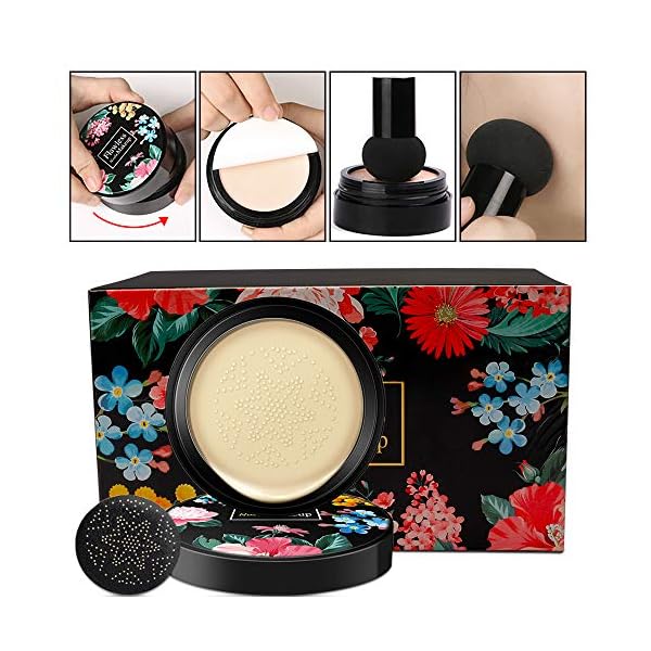 Mushroom-Head-Air-Cushion-BB-CreamConcealer-Lasting-Nude-Makeup-Moisturizing-Pigment-CC-Liquid-Foundation-Even-Skin-Tone-Makeup-Base-PrimerNatural Mushroom Head Air Cushion BB Cream,Concealer Lasting Nude Makeup Moisturizing Pigment CC Liquid Foundation, Even Skin Tone Makeup Base Primerï¼Naturalï¼