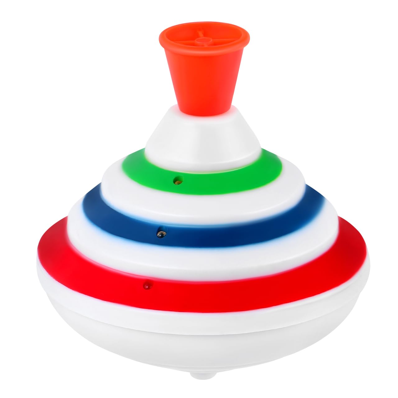 STOBOK Spinning Top Toy with LED and Music Peg-top Hand Spinner Gyro Toy Gift for Kids