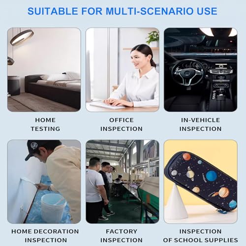 WLAN Luftqualitätsmonitor: 15 in 1 Luftqualität Messgerät Melder erkennt PM, CO2, TVOC, HCHO, PM, AQI, Temperatur und Luftfeuchtigkeit, CO2 Monitor mit App-Fernbedienung, für Smart Home Automation