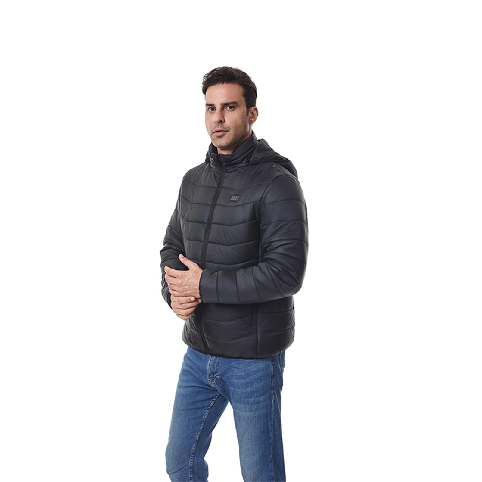 mingzhe Chaqueta Térmica para Hombre de 27 Zonas — Abrigo Térmico y Ropa Calefactable con Control de Temperatura 3 Niveles y 4 Zonas Control — Abrigo Invierno Ligero con