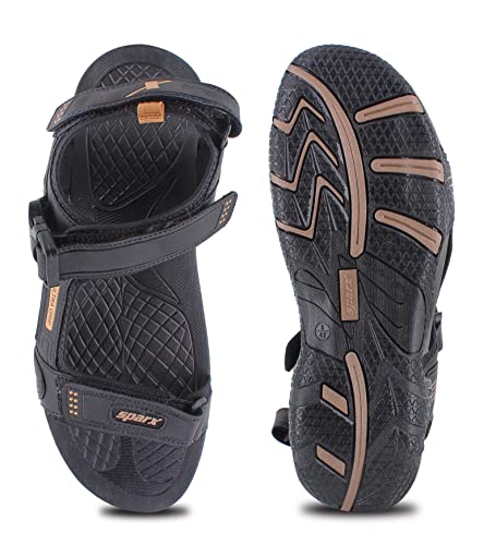 Image of Sparx Men's Sandal, Black Honey, 6 UK