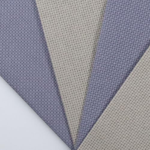 Image of KCS 4 /6 pc of 12 inch x 18 inch(30cmx45cm) 16 Count Cotton Aida Cloth Cross Stitch Fabric (4 pc,Pearl Grey+Light Steel Grey)