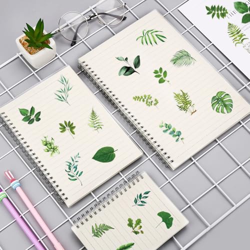 Image of Transparent Flora Leaf Scrapbook Stickers Plant Leaf Stickers(G100) | Transparent & Waterproof Sticker for Scrapbook Journal Water Bottle Kindle, DIY Crafts, Party Supplies