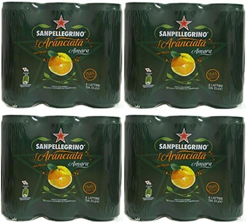 San Pellegrino Aranciata Amara, Bitter Orange 6 x (33cl)