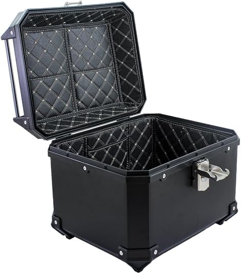Amazon | バイク用 リアボックス パニアケース 45L ブラック 鍵2本