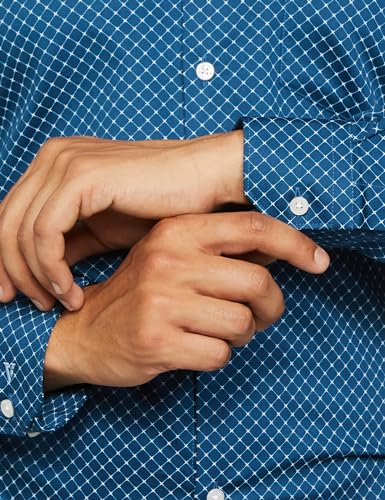 Image of Van Heusen Formal Shirt for Men | Cotton | Print | Slim Fit | Full Sleeves