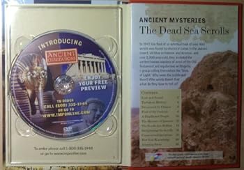 Hardcover The Dead Sea Scrolls: Unlocking the Secrets of the Scriptures (Book and DVD Video, New in Shrink Wrap) (Ancient Civilizations/Ancient Mysteries) Book