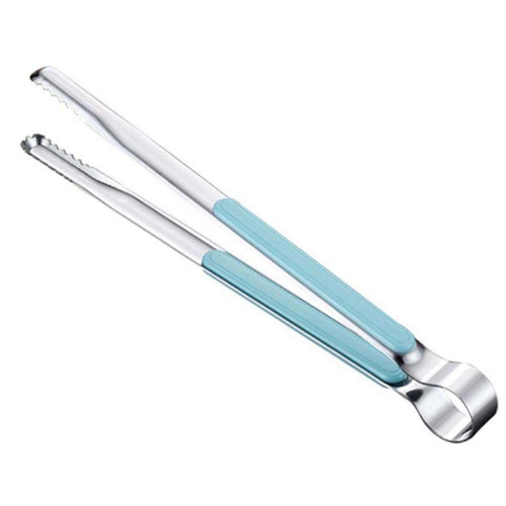 RajoNN Pinzas de Silicona para Alimentos, Pinzas de Cocina de Acero Inoxidable, Pinzas de Cocina Antideslizantes de Silicona, Herramientas para Barbacoa, Accesorios de Cocina