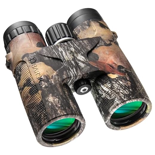Barska 10x42 WP Blackhawk Binoculars in Mossy Oak Break-Up Finish