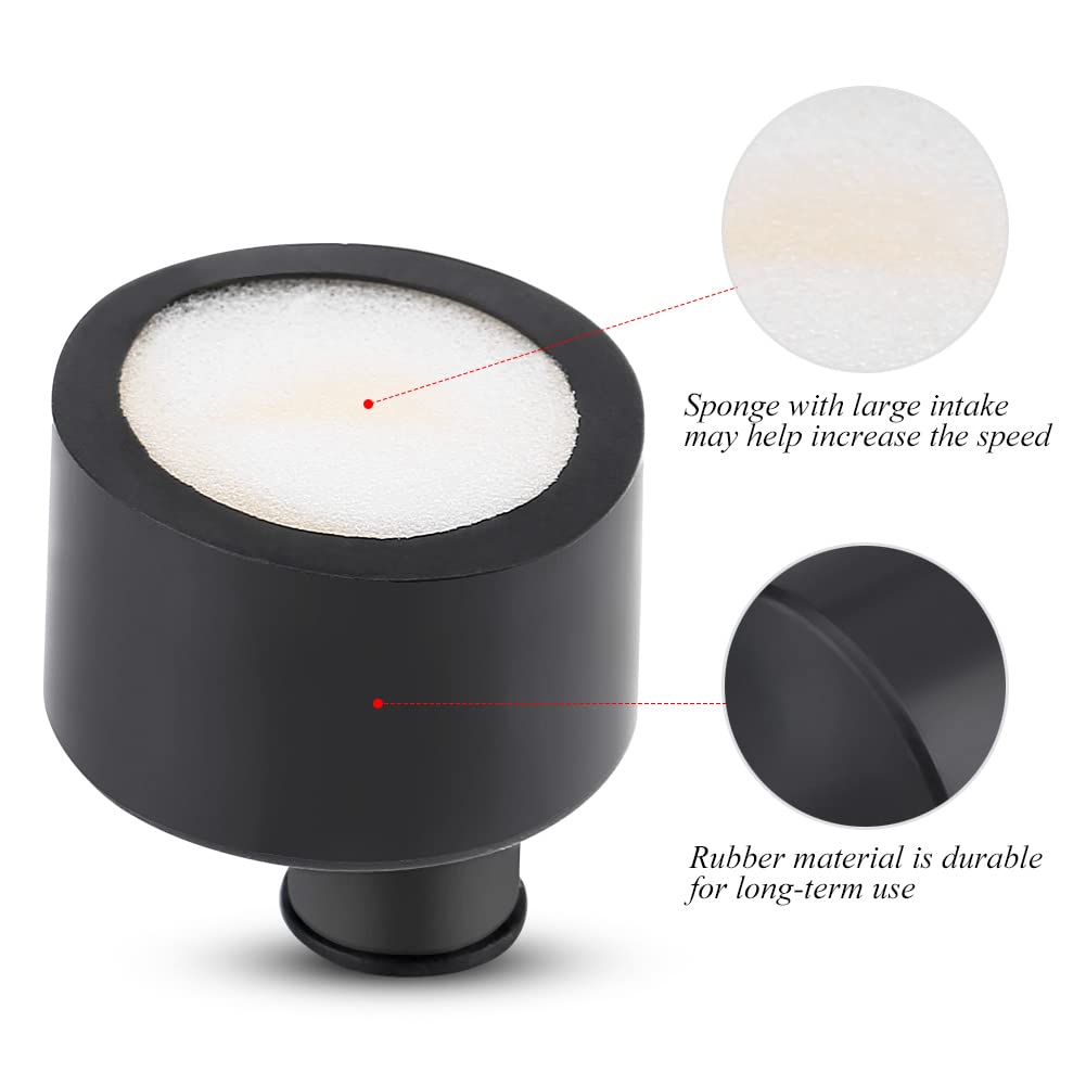 RC Car Air Filter, x mm / 1.3 x 1.3inch RC Air Filter Rubber Replacement Compatible with HSP 02028 1/10 RC Car RC Air Filter RC Accessories