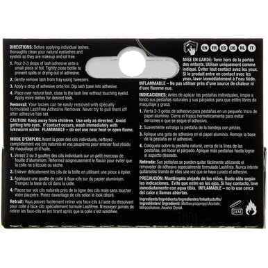 Ardell Lashtite Adhesive Clear 0.12 Ounce Bottle (Black Package) (3.7ml) (Pack of 2)