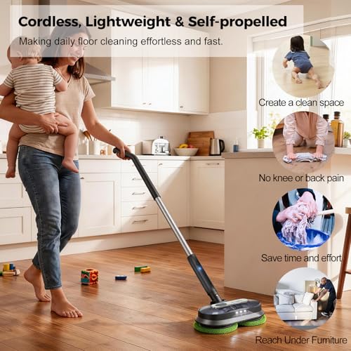Electric Cordless Cleaning Mop